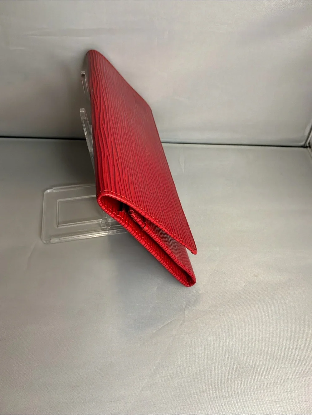 Red Epi Louis Vuitton Long Wallet Clutch